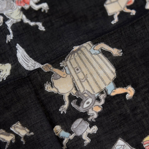 Black Demon Parade Furoshiki