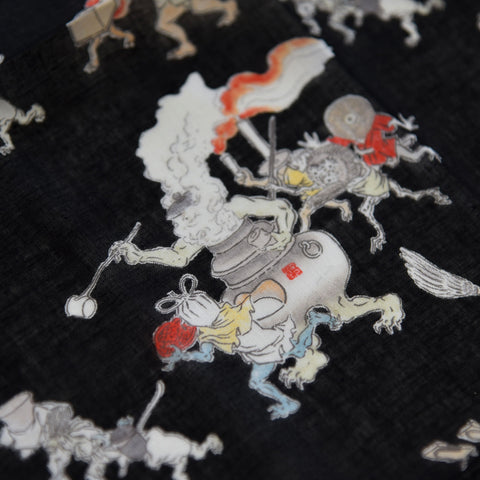Black Demon Parade Furoshiki