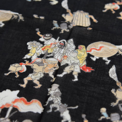 Black Demon Parade Furoshiki