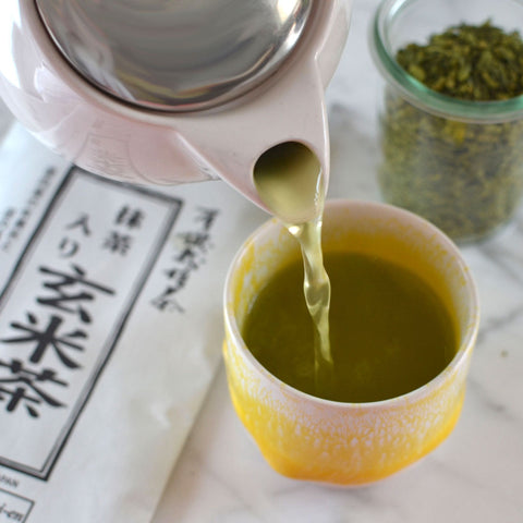 Organic Japanese Genmaicha Matcha Blend