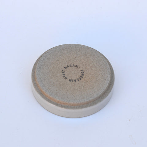 Hasami Gloss Gray Plate 3-1/3" HPM001