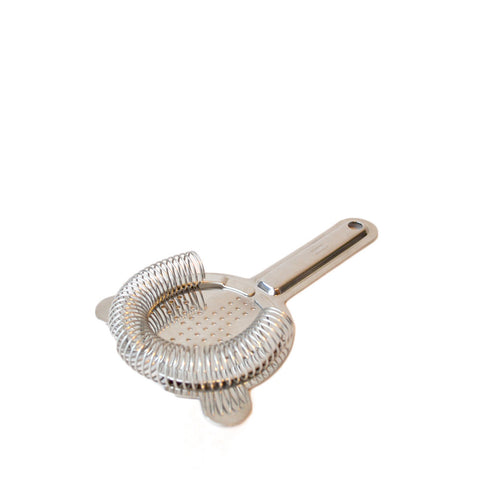 Japanese Yukiwa Stainless Steel Long Hawthorne Strainer for Cocktails