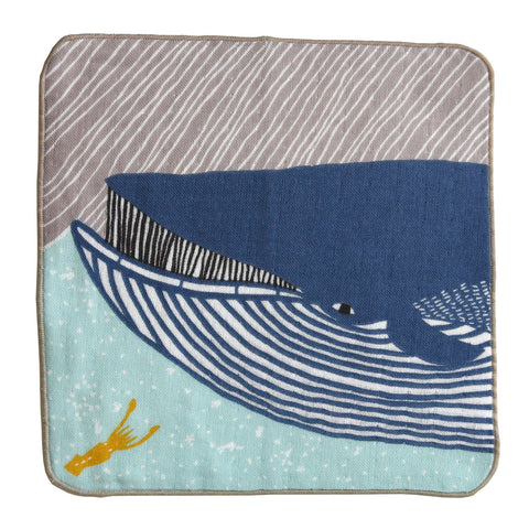 Kata Kata Whale Hand Towel