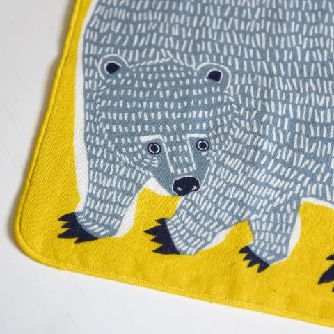 Kata Kata Bear + Bird Hand Towel