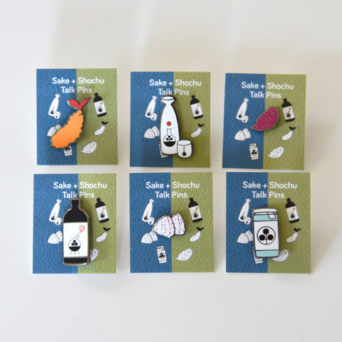 Shochu Talk Pin