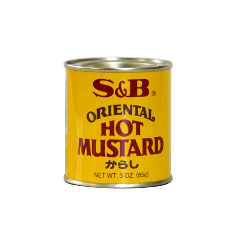 S&B Hot Mustard Powder (85g Tin)