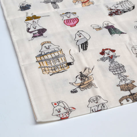 Tofu Spirits Tenugui