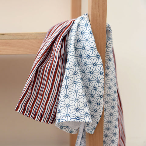 Red Stripes Terry Tenugui