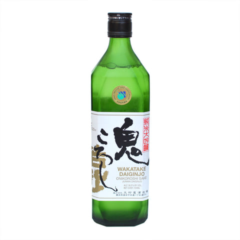 Wakatake Onikoroshi Junmai Daiginjo Sake