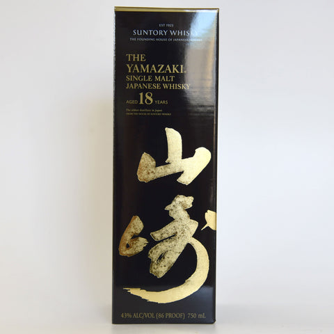 Suntory Yamazaki 18 yr Japanese Whisky (BTL 750ml)