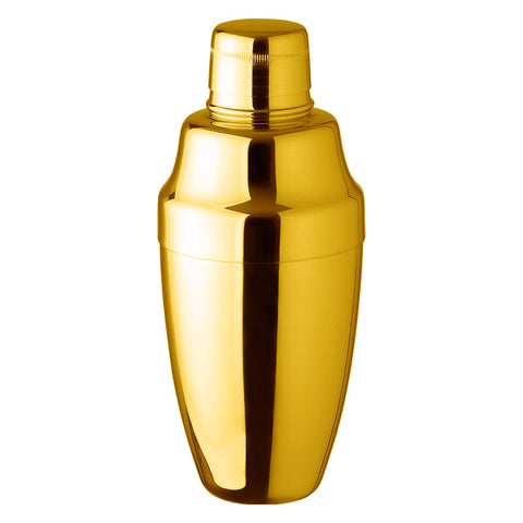 Japanese Yukiwa 24K Gold Plated Cobbler Shaker 